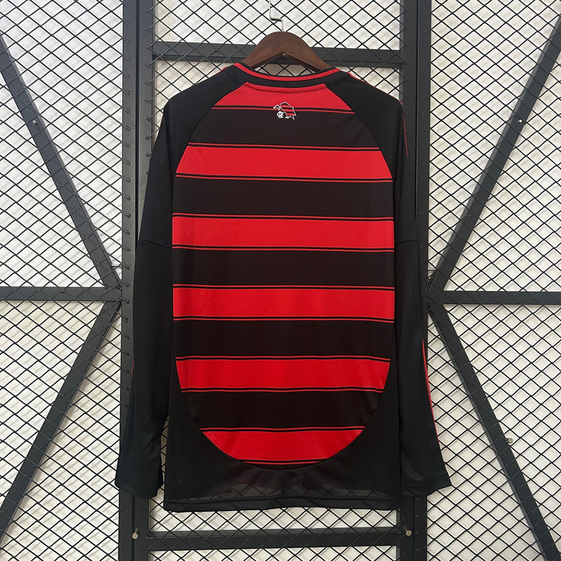 Camisa Flamengo Manga Longa 25/26 Home I