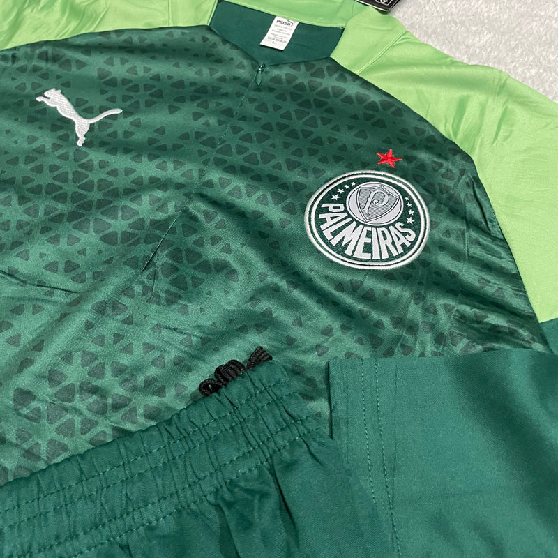 Conjunto de Frio Jaqueta Treino Palmeiras - Verde