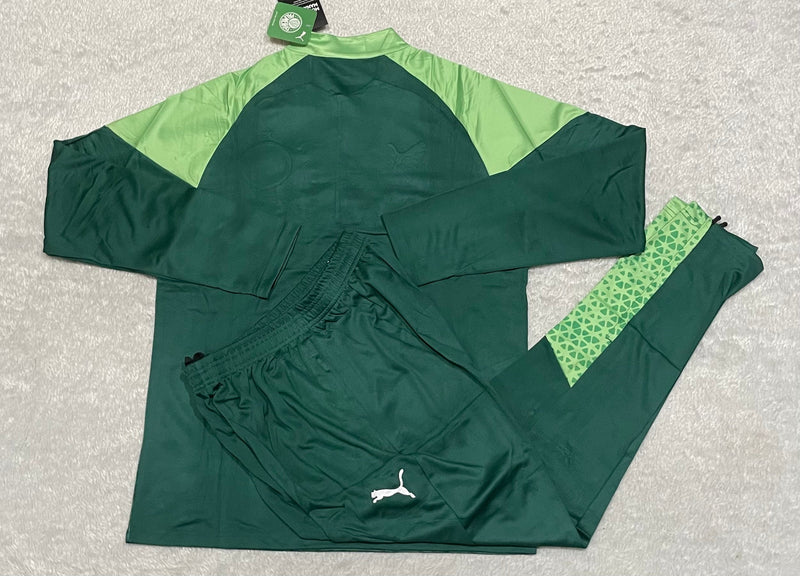 Conjunto de Frio Jaqueta Treino Palmeiras - Verde