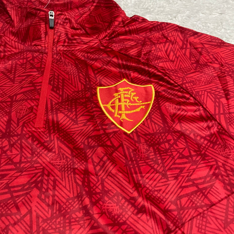 Conjunto de Frio Jaqueta Treino Fluminense - Grená