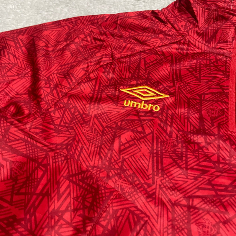 Conjunto de Frio Jaqueta Treino Fluminense - Grená