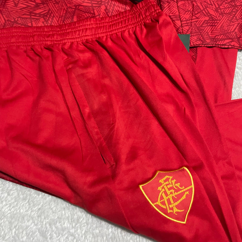 Conjunto de Frio Jaqueta Treino Fluminense - Grená