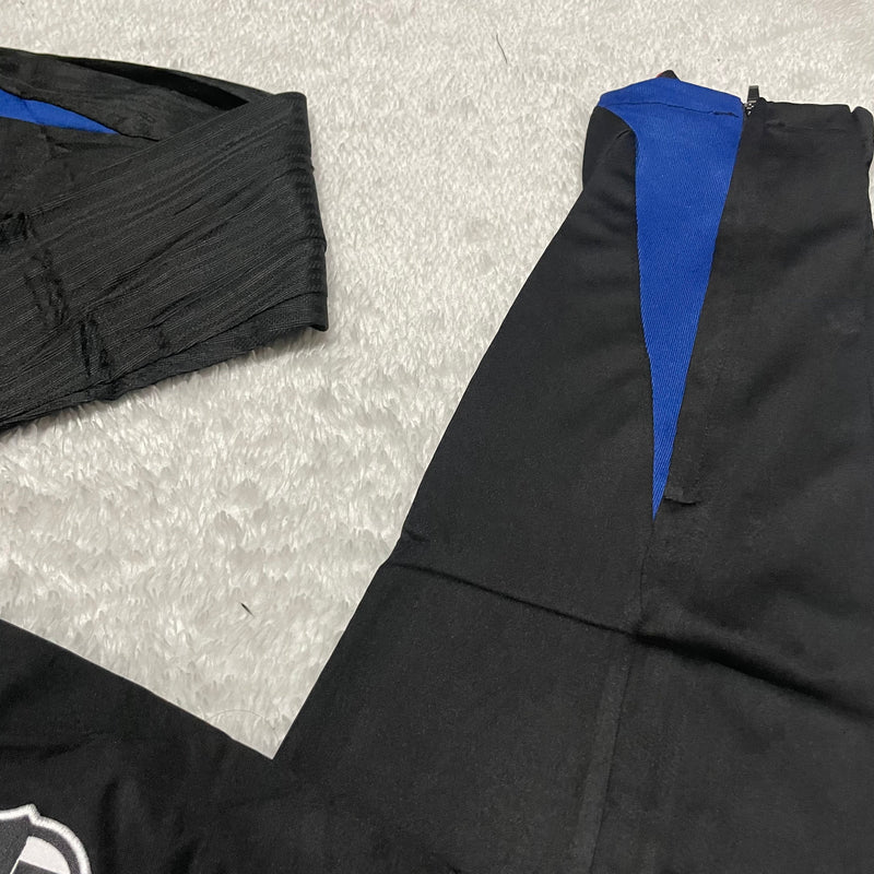 Conjunto de Frio Jaqueta Treino Barcelona - Preta