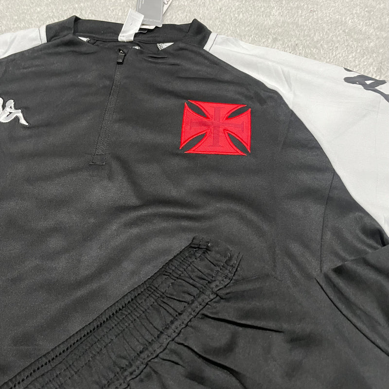 Conjunto de Frio Jaqueta Treino Vasco - Preta